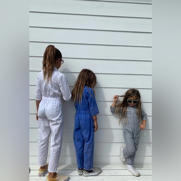 Jen’s Pirate Booty Little Pirates Little Palmetto Station Suit in White Wash XL - Picture 2 of 10